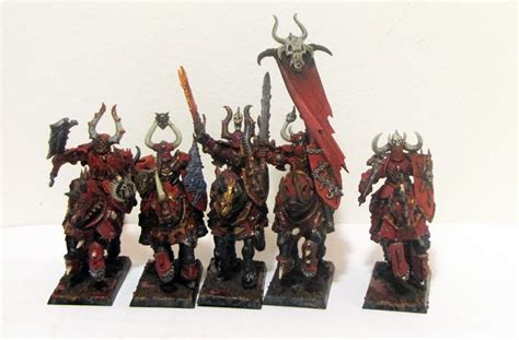 Warriors of Chaos Khorne Knights by roganzar on DeviantArt