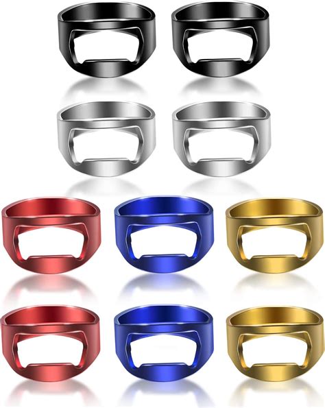 10 Pieces Ring Bottle Opener Stainless Steel Beer Bottle