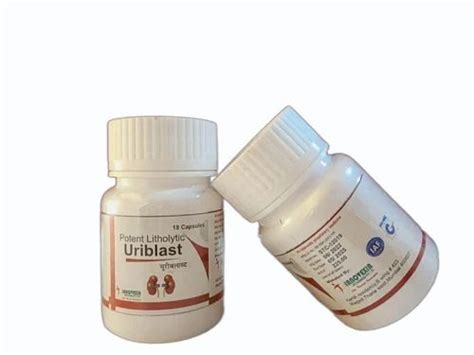 Uriblast Potent Litholytic Capsules Packaging Type Glass Bottle At Rs 225 Bottle In Mohali