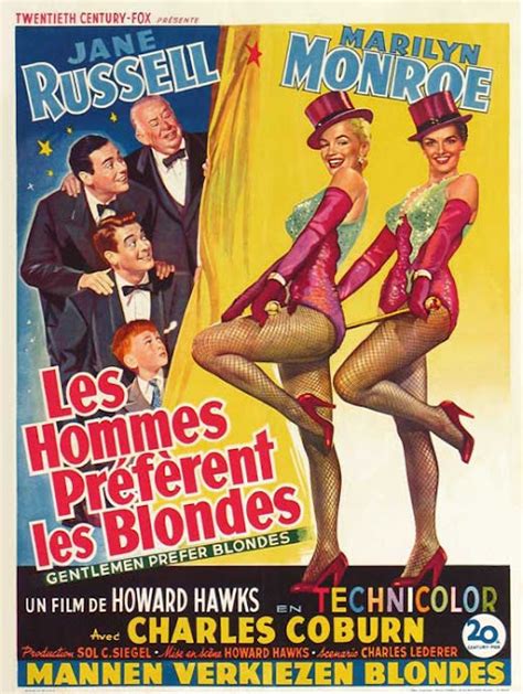 Gentlemen Prefer Blondes Monroe And Russell S Ode To Female