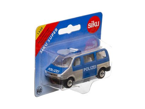 Siku 1350 Polizei Mannschaftswagen VW Bus T4 OVP TOYCAR SHOP DE