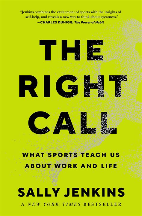 The Right Call | Book by Sally Jenkins | Official Publisher Page ...