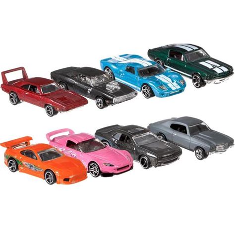 Hot Wheels Set Completo Miniaturas Velozes E Furiosos Fast Furious Ckj Carrinho