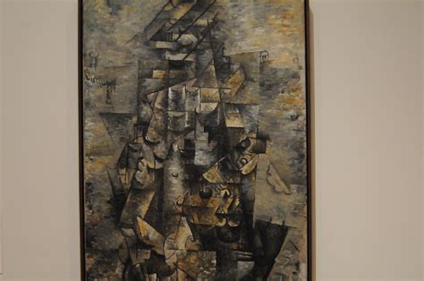 Man With A Guitar Georges Braque MoMA New York Flickr