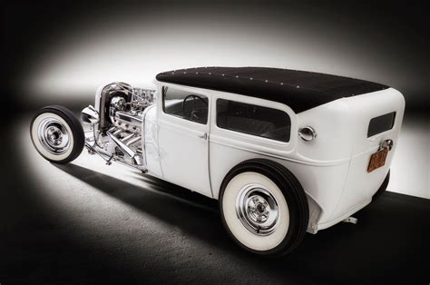 1930 Ford Tudor Hot Rod Rods Custom Retro Vintage Wallpapers HD