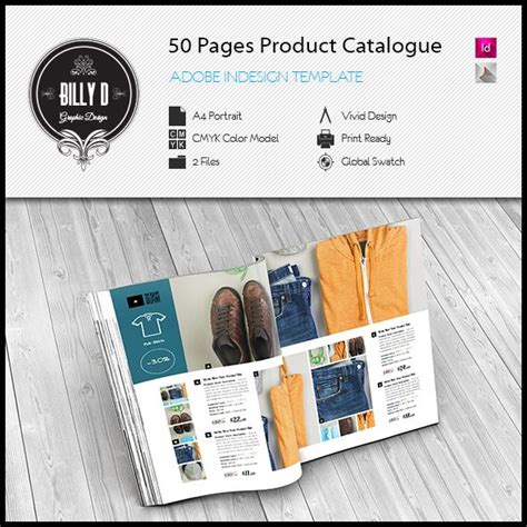 Adobe Indesign Product Catalog Template