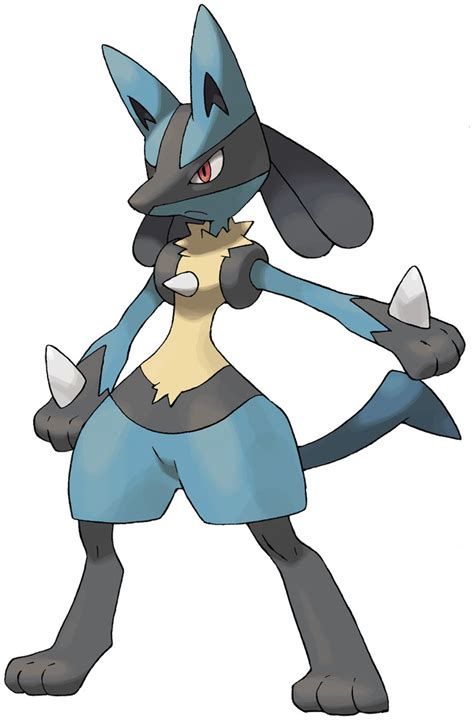 Lucario Official Artwork Gallery Pokémon Database