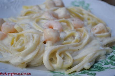 Better Than Olive Garden Seafood Alfredo