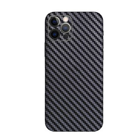 Folie Autocolanta Skin Pentru Apple Iphone Carbon Negru Protectie