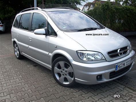 Opel Zafira Edition Car Photo And Specs