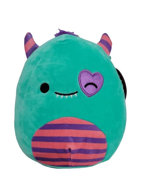 Squishmallows Official Kellytoys Plush 8 Inch Leon The Monster