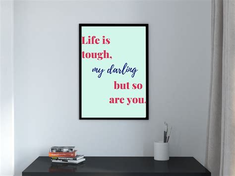 Life is tough | Wall Art | Museum Quality Print