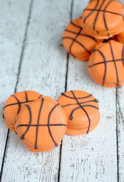 March Madness Recipe: Easy Slam Dunk Basketball Cookies – 2 Wired 2 Tired