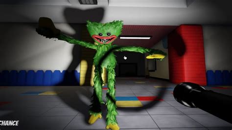 Green Huggy Wuggy Jumpscare Project Playtime Youtube