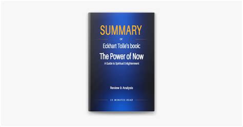 ‎summary Of Eckhart Tolles Book The Power Of Now A Guide To Spiritual Enlightenment On Apple