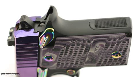 Purple Sig Sauer P938 Pistol 9mm 61 Special Edition Out Of Production