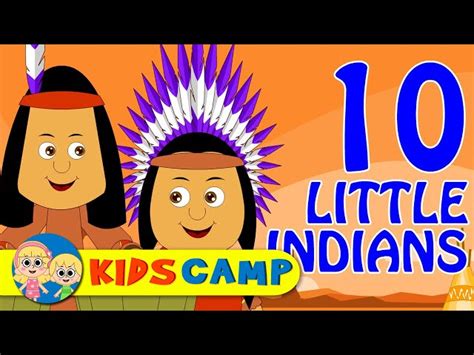 Ten Little Indians | Nursery Rhymes | Popular Nursery Rhymes by KidsCamp - Videos For Kids