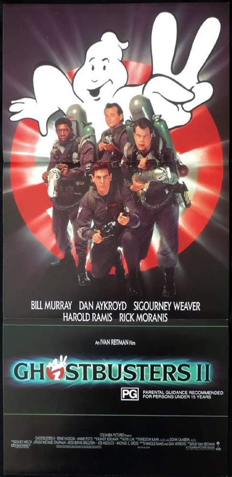 GHOSTBUSTERS 2 Original Daybill Movie Poster Bill Murra