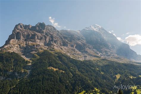 Grindelwald Eiger Eigernordwand Alpen Berner Oberland Unterer