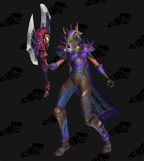 Transmogrification Warrior Pve Tier 2 5 Set Legion 7 1 5 World Of Warcraft