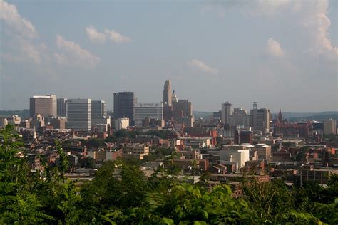 Downtown Skyline View From Fairview Park Travis Estell Flickr