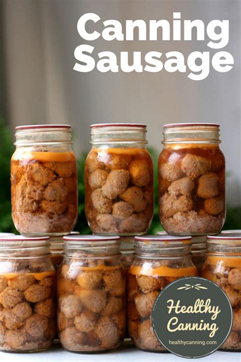 Canning sausage - Healthy Canning