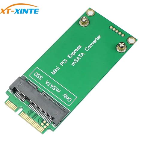 Adaptador Msata De X Cm A Mini Pci E Sata Ssd Tarjeta Convertidora