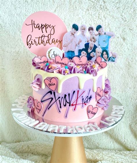 Straykids Kpop Cake Food And Drinks Homemade Bakes On Carousell