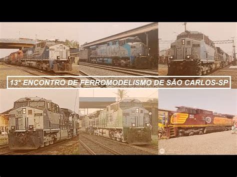 Trens no 13 Encontro de Ferromodelismo de São Carlos ZSK SP YouTube