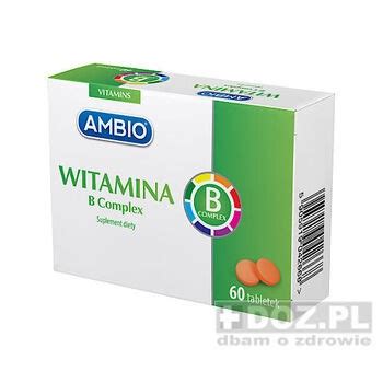 Ambio Witamina B Complex Tabletki Szt