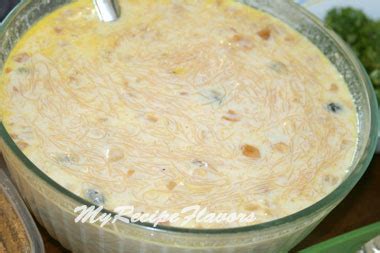 My Recipe Flavors: Semiya Kheer