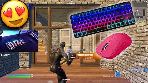 Apex Pro TKL Keyboard Gameplay In Fortnite Tilted Towers Zone Wars