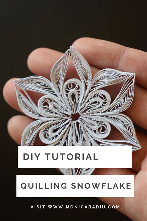 How To Make A Quilling Snowflake Tutorial 2 Artofit