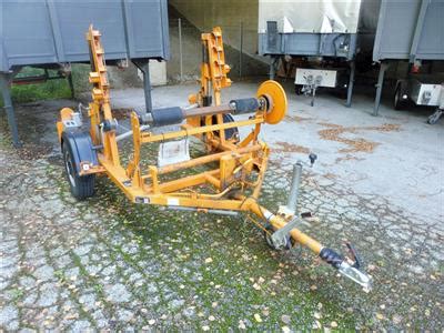 Einachsanhänger für Kabeltransport Santer T880 Fahrzeuge Technik