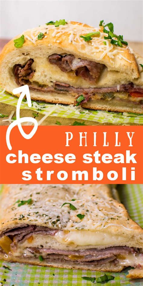 Mozzarella Cheesesteak Stromboli Artofit