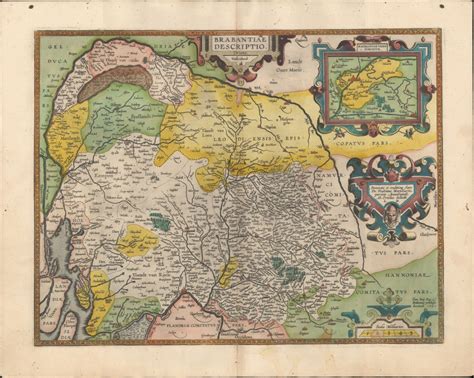 Brabantiae Descriptio.: Geographicus Rare Antique Maps