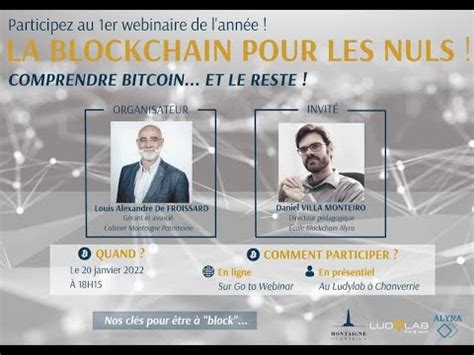 La Blockchain Pour Les Nuls Replay Webinaire Du Janvier