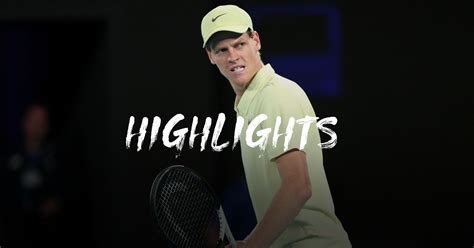 Australian Open: Sinner vs. De Minaur - Highlights - Tennis Video ...