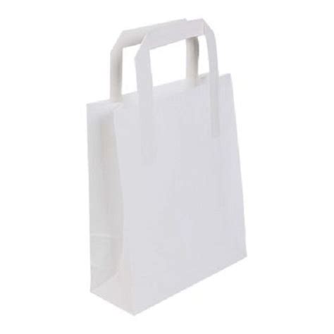 White Small Sos Paper Bag