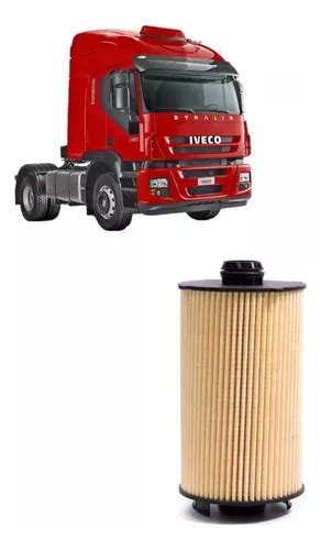 Elemento Filtro Oleo Lubrificante Stralis Original Iveco