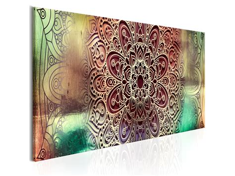 Tableau Zen Colourful Mandala Taille X Cm