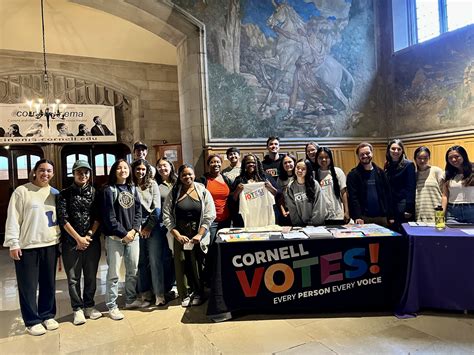 Senator Lea Webb And Cornell Votes Celebrate National Voter