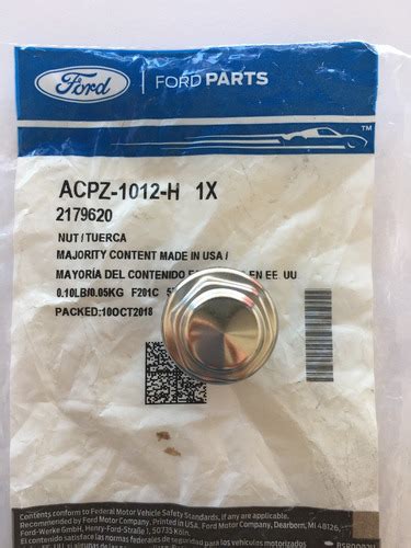 Porca Roda Liga Leve Ranger 13 17 Original Ford Acpz1012h