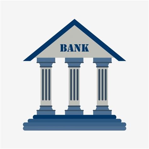 Bank Icon Clipart Png Images Vector Bank Icon Bank Icons Bank