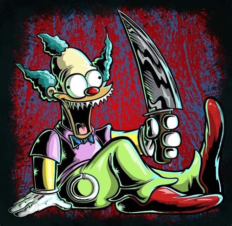 An Image Of A Cartoon Character Holding A Knife