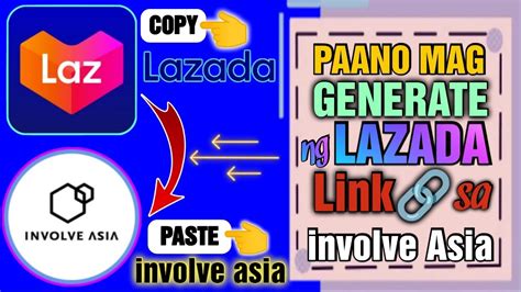 How To Copy Or Generate Lazada Link To Involve Asia Affiliate Marketing