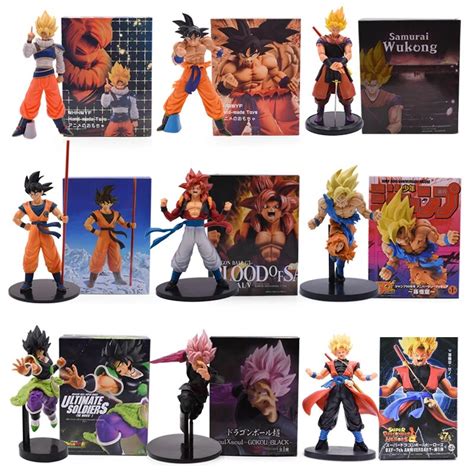 V Dragon Ball Z Action Figure Son Goku Kakarotto Gogeta Goku Black