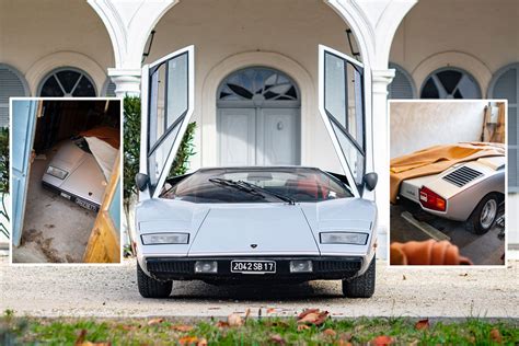 Incredible £1million Lamborghini Found Abandoned Covered In Dust In A