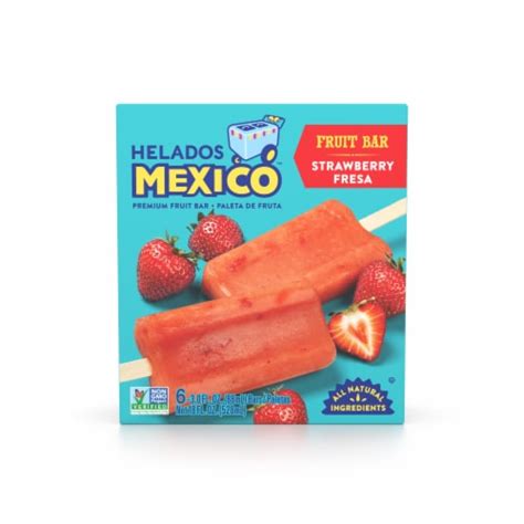 Helados Mexico Strawberry Fresa Bars Ct Ralphs