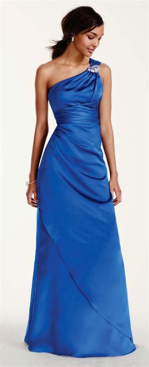 Cobalt Blue Dress Bridesmaid Bridesmaid Dressing Gowns Mesh